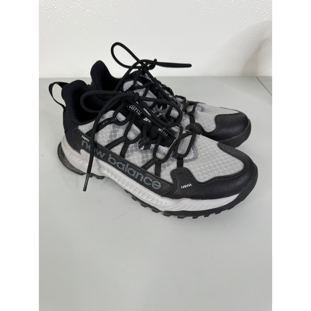 New Balance Shando Trail Running Shoes Black Grey GESHAKL Boys 5 Women 6.5